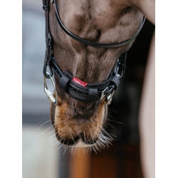 Protection de muserolle LeMieux Noir Protection de muserolle LeMieux Noir