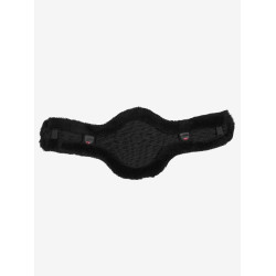Protection de sangle bavette courte LeMieux Anatomic Merino+ Noir
