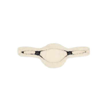 Gurtenschutz LeMieux Anatomic Merino+ Natuurlijk Bruin