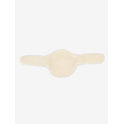 Protection de sangle bavette LeMieux Anatomic Merino+ Naturel Marron