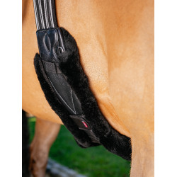 Bavette singelbeschermer LeMieux Anatomic Merino+ Zwart Bavette singelbeschermer LeMieux Anatomic Merino+ Zwart