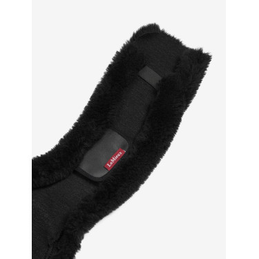 Protection de sangle de jumping LeMieux Anatomic en laine Merino+ Noir