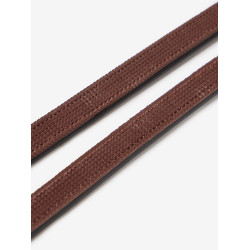 LeMieux Hunter dubbele teugels Havanna / zilver Bruin