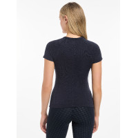 T-shirt manches courtes LeMieux sans coutures Britney Marine Bleu marine T-shirt manches courtes LeMieux sans coutures Britney Marine Bleu marine