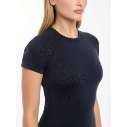 T-shirt manches courtes LeMieux sans coutures Britney Marine Bleu marine T-shirt manches courtes LeMieux sans coutures Britney Marine Bleu marine