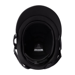 Casque d'équitation ornement en cristal Horze Arix II Noir / noir Casque d'équitation ornement en cristal Horze Arix II Noir / noir