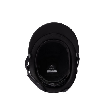 Casque d'équitation ornement en cristal Horze Arix II Noir / argent