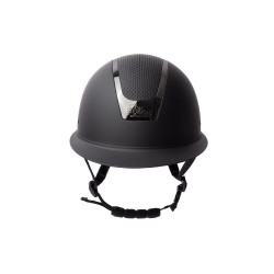 Casque d'équitation technologie Majoris MIPS II B Vertigo Noir / argent