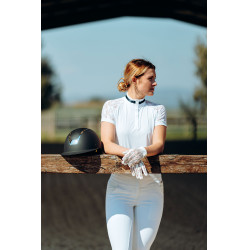 Casque d'équitation technologie Majoris MIPS II B Vertigo Noir / argent