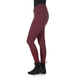 Broek Livigno full grip 1/1 siliconen HKM dames Lauria Garrelli Bordeaux Broek Livigno full grip 1/1 siliconen HKM dames Lauria Garrelli Bordeaux