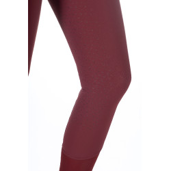 Broek Livigno full grip 1/1 siliconen HKM dames Lauria Garrelli Bordeaux Broek Livigno full grip 1/1 siliconen HKM dames Lauria Garrelli Bordeaux