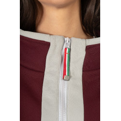 Sweat Livigno femme HKM Bordeaux Sweat Livigno femme HKM Bordeaux