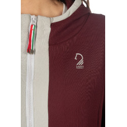 Sweat Livigno femme HKM Bordeaux Sweat Livigno femme HKM Bordeaux