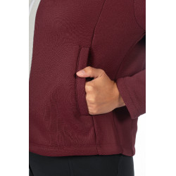 Sweat Livigno femme HKM Bordeaux Sweat Livigno femme HKM Bordeaux
