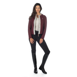 Sweat Livigno femme HKM Bordeaux Sweat Livigno femme HKM Bordeaux