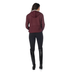 Sweat Livigno femme HKM Bordeaux Sweat Livigno femme HKM Bordeaux