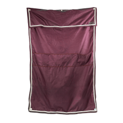 Kentucky Classic Waterproof bokstapijt met zakken Bordeaux