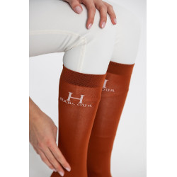 Chaussettes Badminton Harcour Terracota Orange