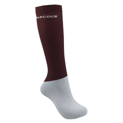 Chaussettes Harcour Vaya 2 paires Aubergine Bordeaux