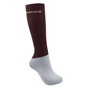 Chaussettes Harcour Vaya 2 paires Aubergine Bordeaux