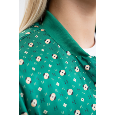 Veste bombers Boecia Harcour Vert émeraude