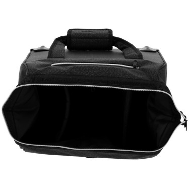 Sac de pansage à roulettes Equithème Noir Sac de pansage à roulettes Equithème Noir