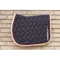 Tapis Wavy Paddock Sports Marine / blanc Bleu