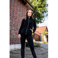 Veste polaire nounours Merida Horze femme Noir