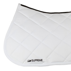 Tapis de Selle Pleasure Jumping Supreme Blanc
