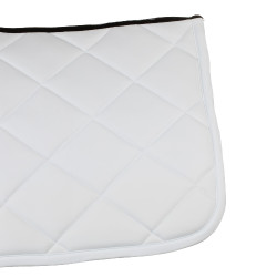 Tapis de Selle Pleasure Jumping Supreme Blanc