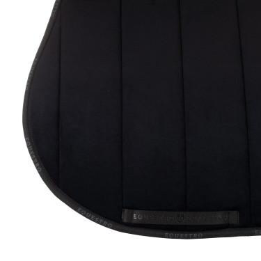 Tapis de selle obstacle en velours et tissu technique Equestro Tapis de selle obstacle en velours et tissu technique Equestro