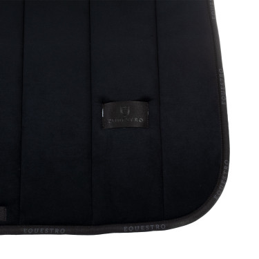 Tapis de selle obstacle en velours et tissu technique Equestro Tapis de selle obstacle en velours et tissu technique Equestro