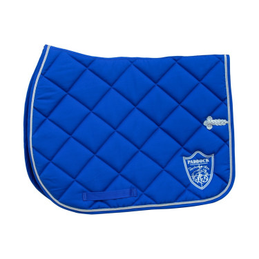 Tapis Paddock Sports Prem's Ecusson Bleu roi