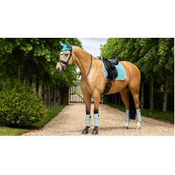 Tapis LeMieux Suede Dressage Square Lagoon Bleu Tapis LeMieux Suede Dressage Square Lagoon Bleu