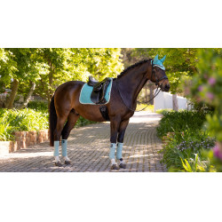 Tapis LeMieux Suede Dressage Square Lagoon Bleu Tapis LeMieux Suede Dressage Square Lagoon Bleu