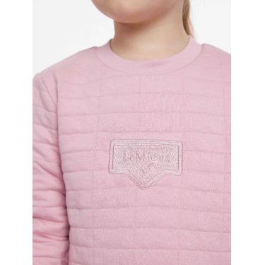 Mini LeMieux Cici Crew Trui Bloesem Roze Mini LeMieux Cici Crew Trui Bloesem Roze