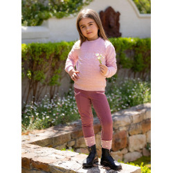 Pull Mini LeMieux Cici Crew Blossom Rose Pull Mini LeMieux Cici Crew Blossom Rose