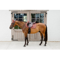 Bonnet anti-mouche Wellington 3D Logo rope Kentucky Fuchsia Rose