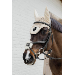 Bridon Muserolle Croisée Tressée D Collection Dy'on Noir Bridon Muserolle Croisée Tressée D Collection Dy'on Noir