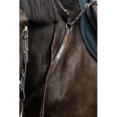 Brustblatt mit geflochtenem Steg D Kollektion Dy'on Bruin