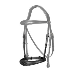 Anatomische Neusriem Zonder Kinriem New English Collection Dy'on Zwart