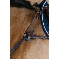 Protection collier de chasse 5 points elastique Dy'on Brun