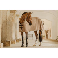 Sneldrogende vegan wool deken Kentucky Beige