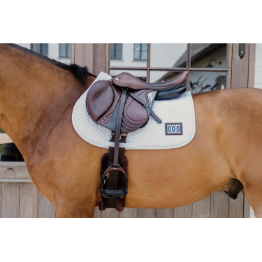 Tapis de selle compétition Fishbone avec 2 numéros Kentucky Jumping Tapis de selle compétition Fishbone avec 2 numéros Kentucky Jumping