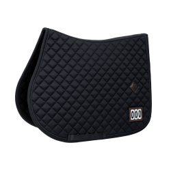 Wedstrijd zadeldek 2 nummers Kentucky Jumping Zwart Wedstrijd zadeldek 2 nummers Kentucky Jumping Zwart