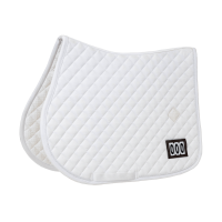 Tapis de selle de compétition 2 numéros Kentucky Jumping Blanc Tapis de selle de compétition 2 numéros Kentucky Jumping Blanc