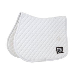 Tapis de selle de compétition 2 numéros Kentucky Jumping Blanc Tapis de selle de compétition 2 numéros Kentucky Jumping Blanc