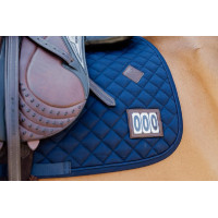 Tapis de selle de compétition 2 numéros Kentucky Jumping Marine Bleu marine