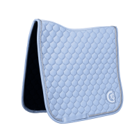 Tapijt onion quilt 3D logo dressuur Kentucky Bleu clair