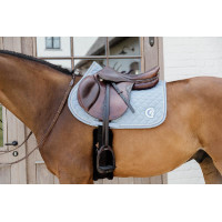 Tapis onion quilt 3D logo jumping beige Kentucky Bleu clair